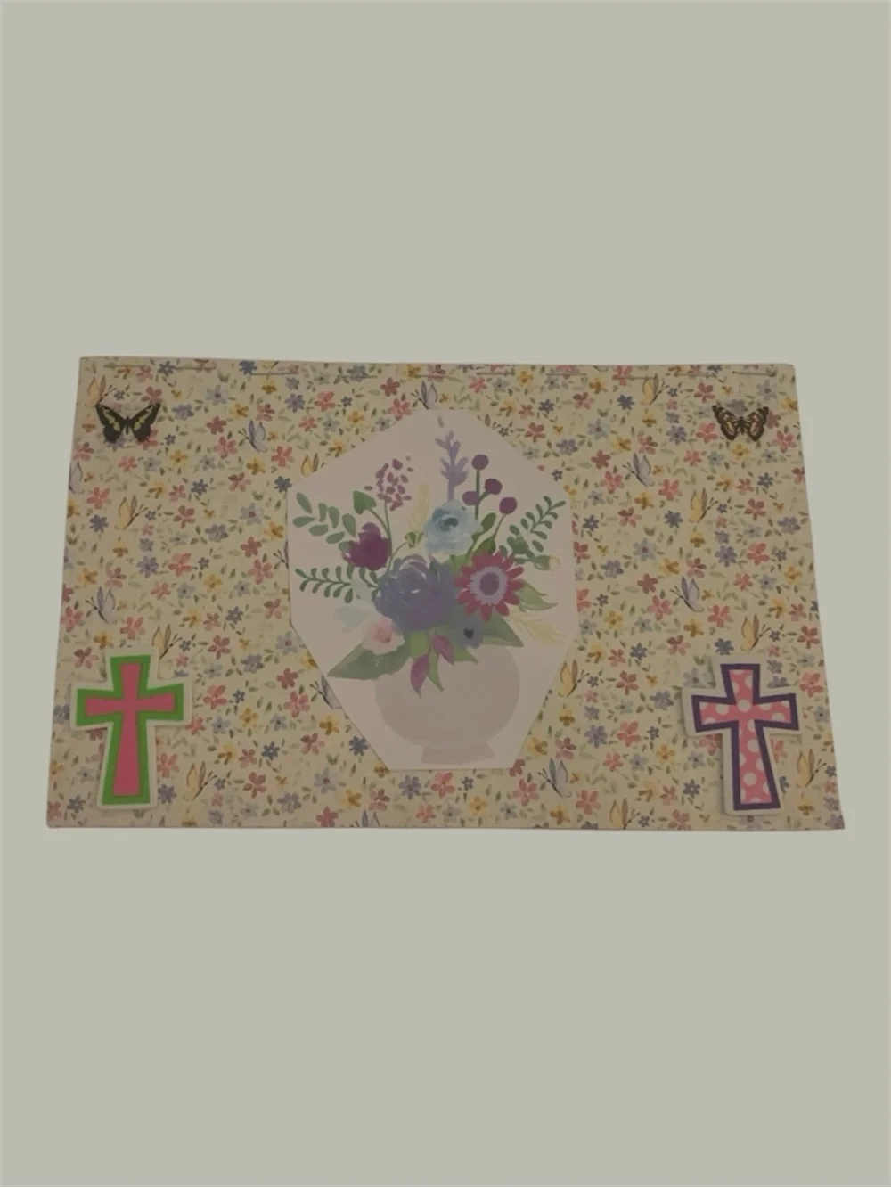 Handmade Floral Journal Pack • Faith & Friendship Gift Notebook Set 6 Packs